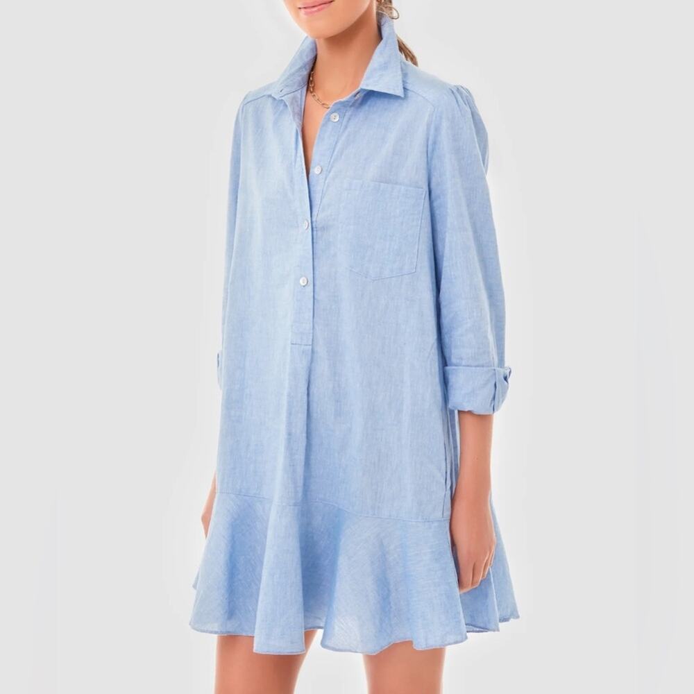 Tuckernuck Chambray Callahan Shirt Dress - medium - Picture 8 of 8